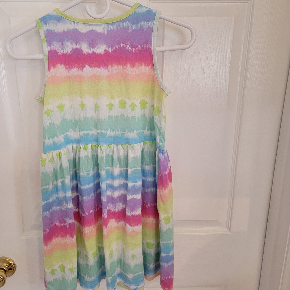 Girls Dresses Bundle Size 10/12 Children’s Place Purple Tie Dye Summer Dresses - Picture 5 of 5